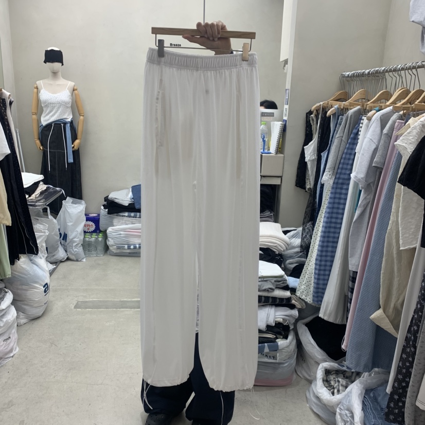 BREEZE韓國代購女士新品職業休閑推薦時尚熱賣休閑褲花朵BREEZE休閑褲圖色3