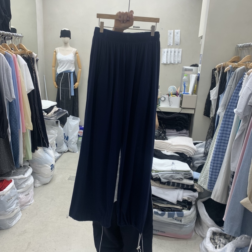 BREEZE韓國代購女士新品職業休閑推薦時尚熱賣休閑褲花朵BREEZE休閑褲圖色4