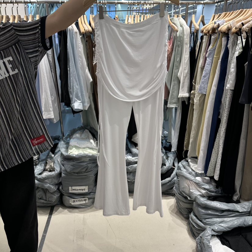 HONG.U韓國東大門代購女士新品時尚26春夏推薦26夏季休閑褲HONG.U休閑褲圖色1