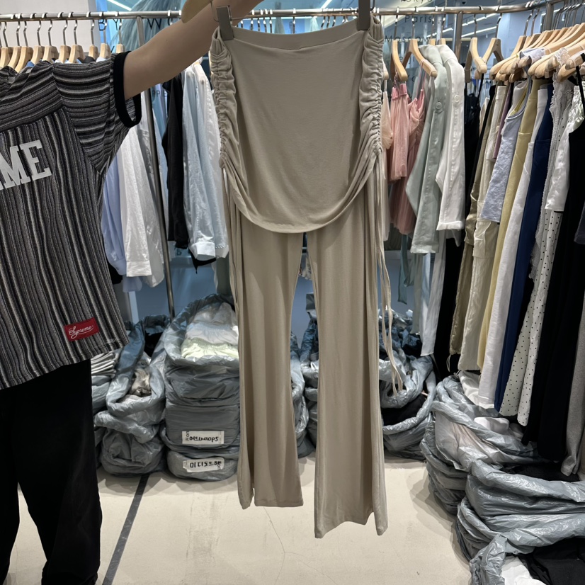 HONG.U韓國東大門代購女士新品時尚26春夏推薦26夏季休閑褲HONG.U休閑褲圖色2