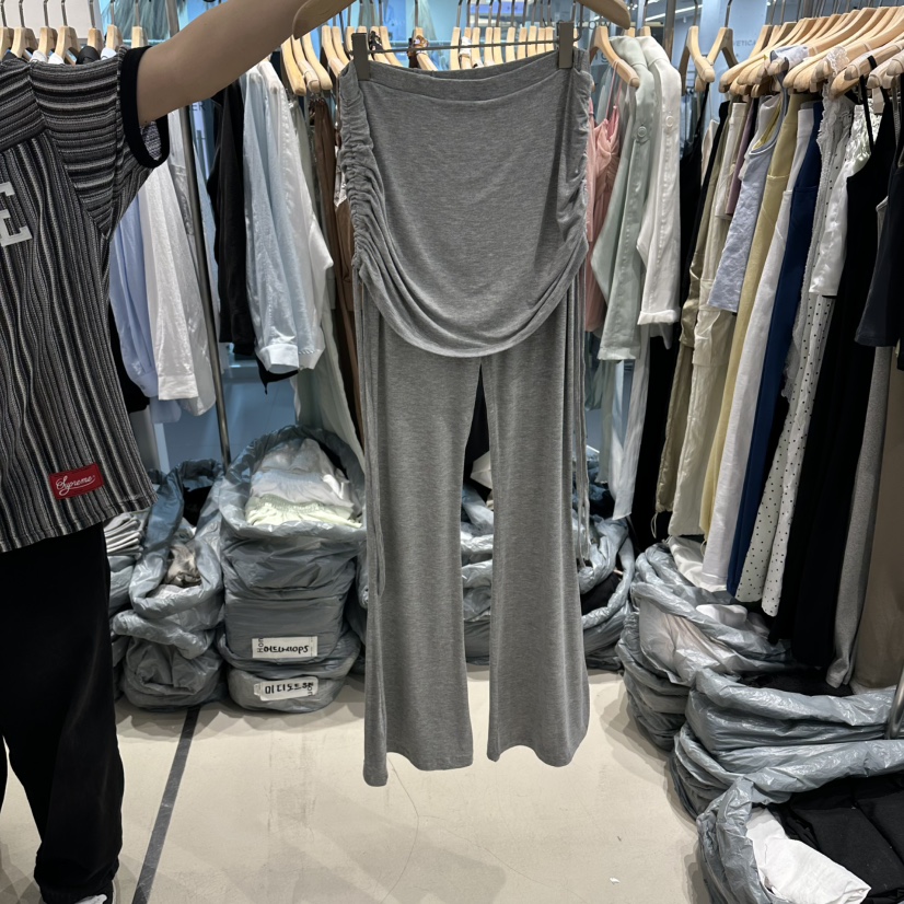 HONG.U韓國東大門代購女士新品時尚26春夏推薦26夏季休閑褲HONG.U休閑褲圖色3