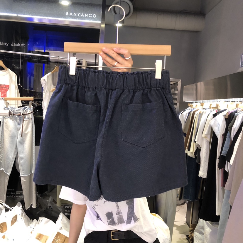 BANY ANCO東大門實拍韓國女裝新品推薦26夏季休閑短褲水洗BANY ANCO短褲