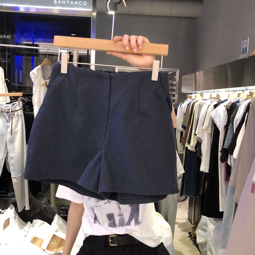 BANY ANCO東大門實拍韓國女裝新品推薦26夏季休閑短褲水洗BANY ANCO短褲圖色2