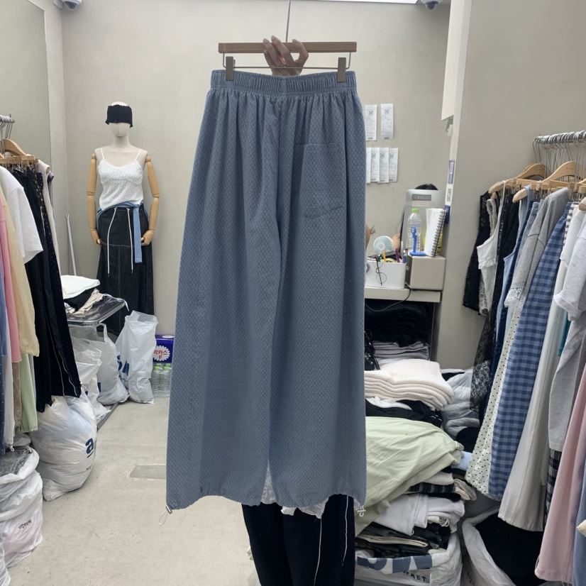 BREEZE韓國直郵實拍女裝新品熱賣26夏季人氣時尚休閑褲花朵BREEZE休閑褲
