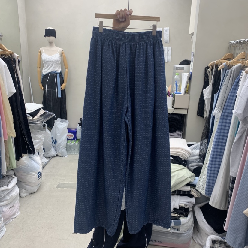 BREEZE韓國直郵實拍女裝新品熱賣26夏季人氣時尚休閑褲花朵BREEZE休閑褲圖色1