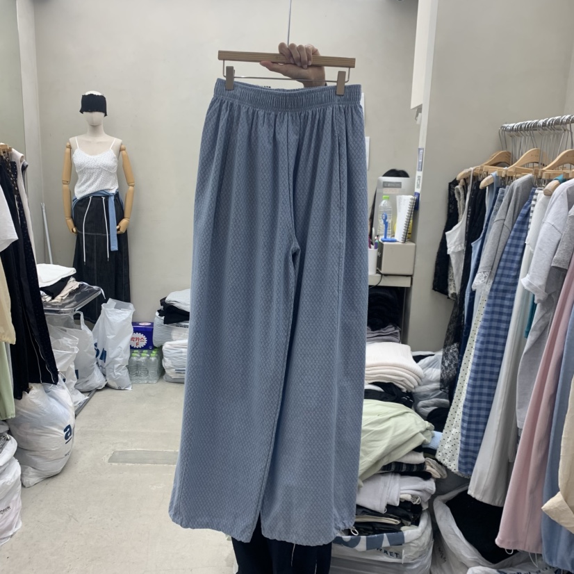 BREEZE韓國直郵實拍女裝新品熱賣26夏季人氣時尚休閑褲花朵BREEZE休閑褲圖色2