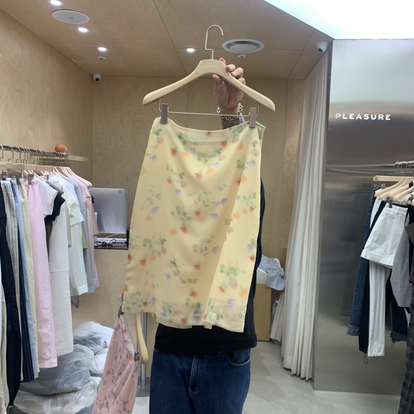 PLEASURE韓國東大門代購女士新款推薦時尚26夏季半身裙中短裙PLEASURE半身裙/中短裙圖色2