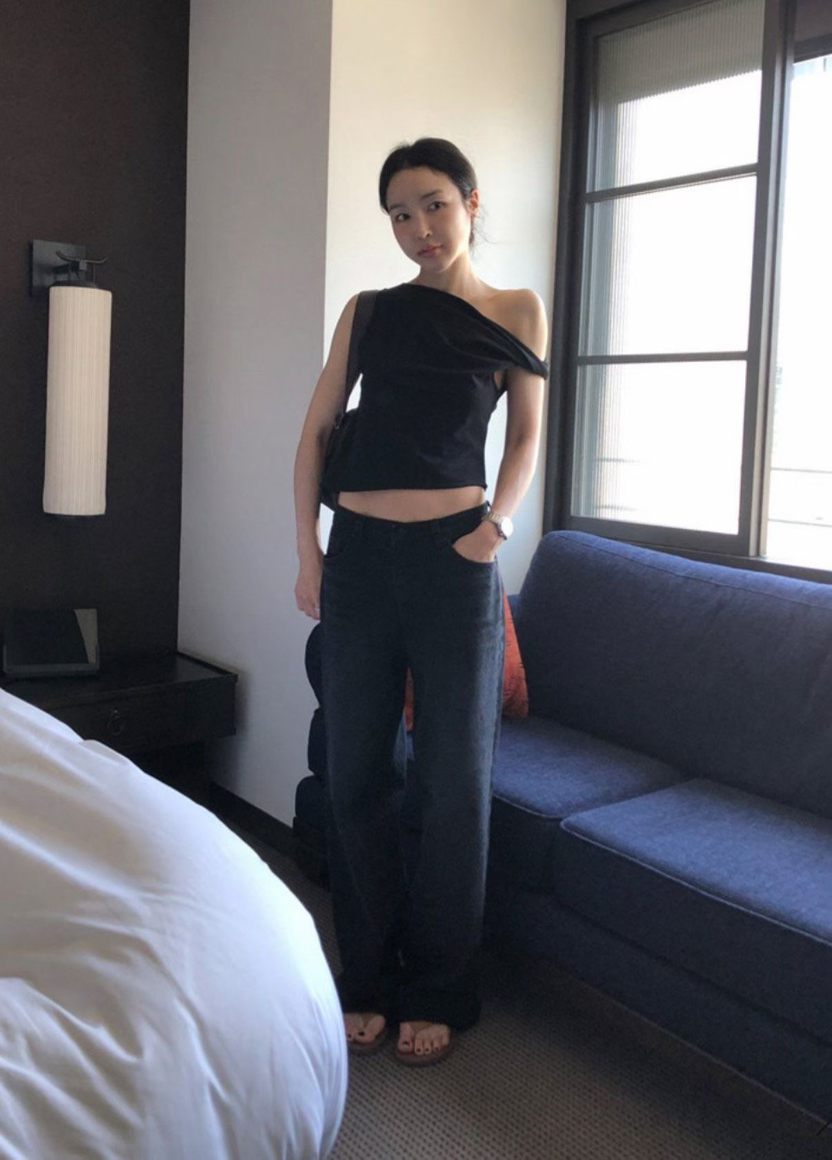TREEAN-트리안-T韓國東大門直郵女裝新款熱賣吊帶背心無袖TREEAN-2件起吊帶/背心