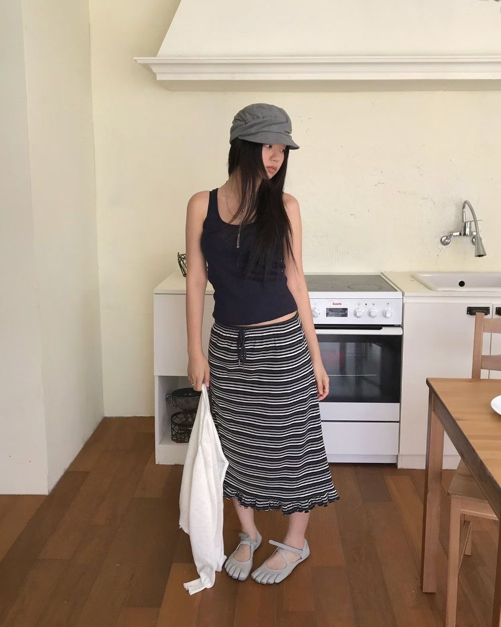 TREEAN-트리안-T韓國代購女士新品26春夏26夏季時尚長裙TREEAN-2件起長裙