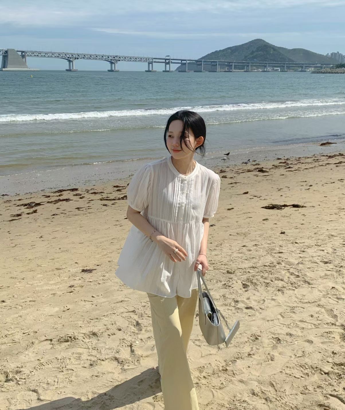 TREEAN-트리안-T韓國直郵女裝新品職業襯衫蕾絲衫不含包TREEAN-2件起襯衫/蕾絲衫