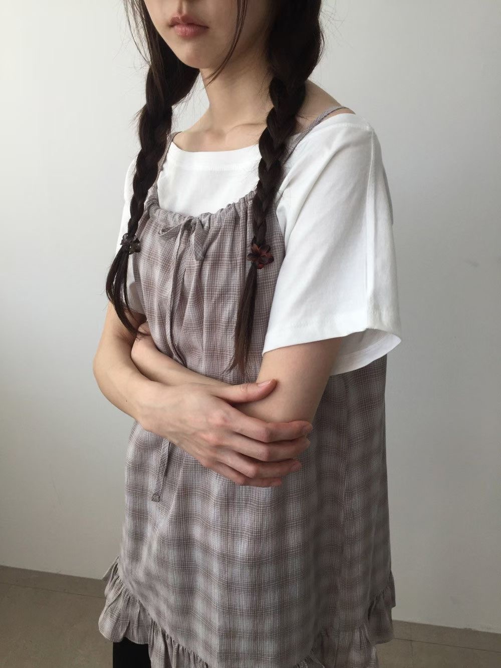 TREEAN-트리안-T韓國代購女裝新品職業休閑連衣裙不含內搭TREEAN-2件起連衣裙