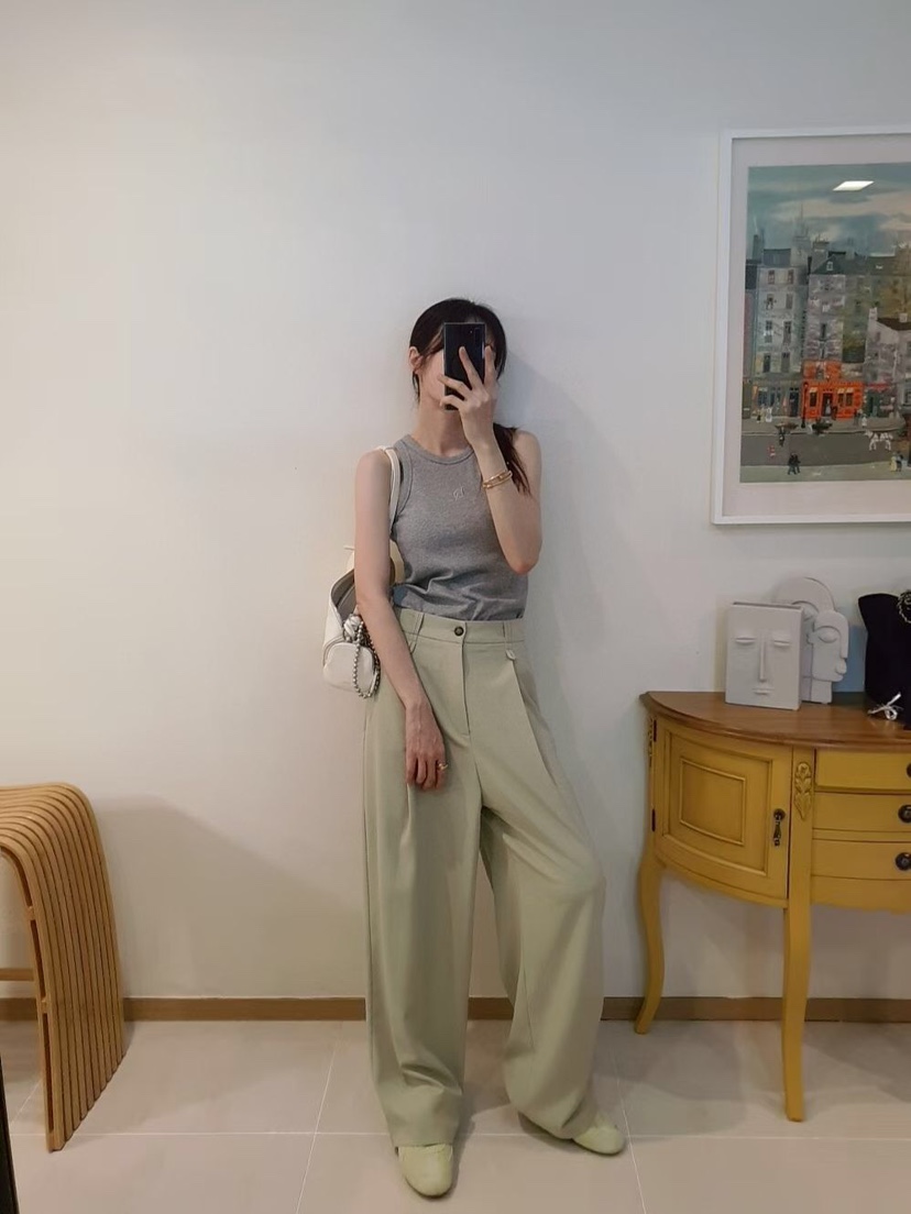 GENTLE B/LOVENTINA韓國代購女裝新品熱賣休閑褲不含腰帶LGENTLE B/LOVENTINA休閑褲