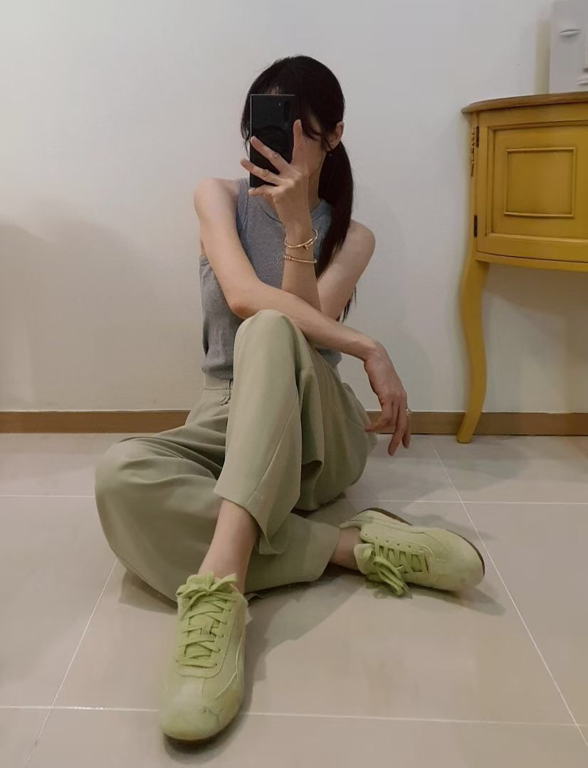 GENTLE B/LOVENTINA韓國代購女裝新品熱賣休閑褲不含腰帶LGENTLE B/LOVENTINA休閑褲