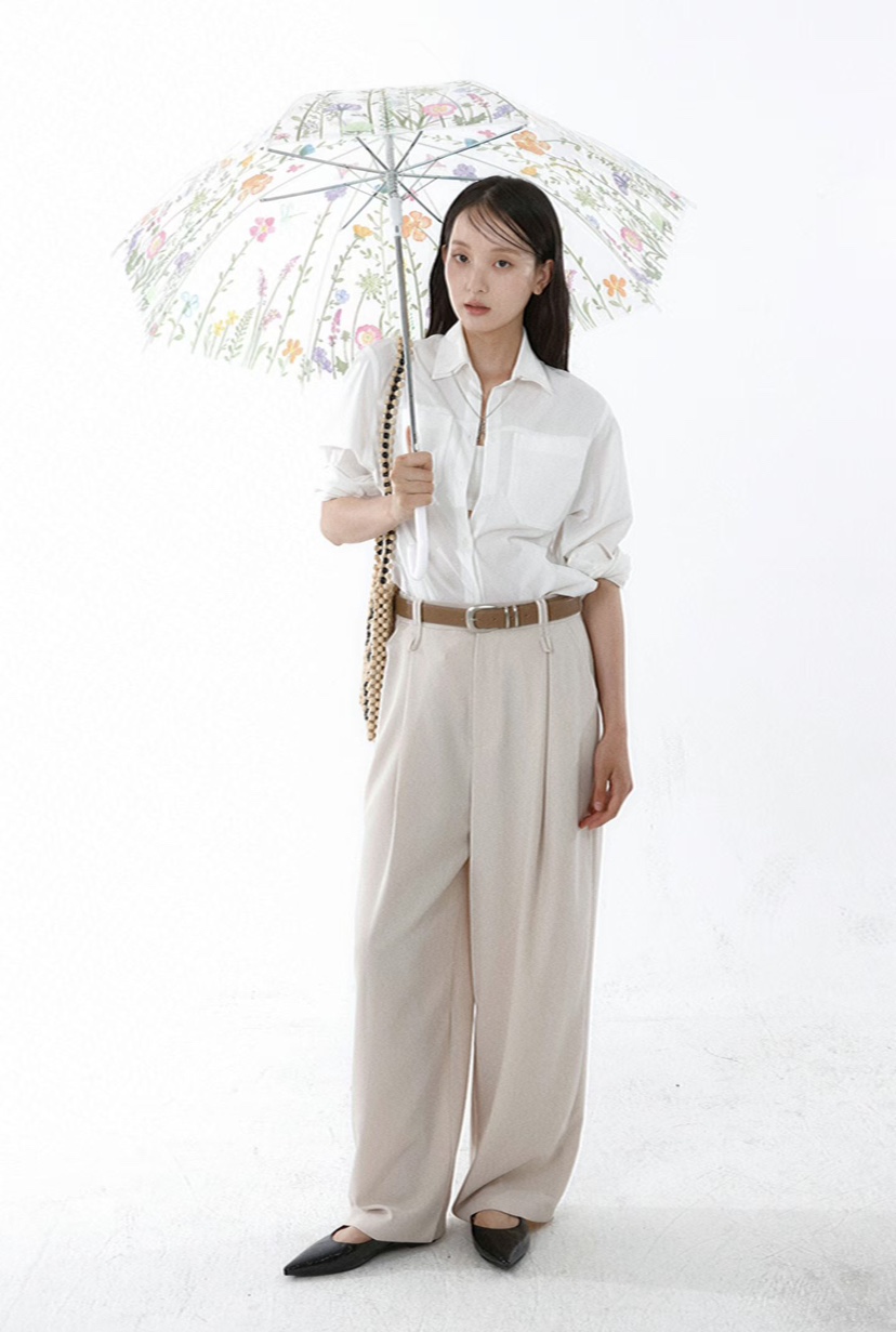 GENTLE B/LOVENTINA韓國代購女裝新品熱賣休閑褲不含腰帶LGENTLE B/LOVENTINA休閑褲