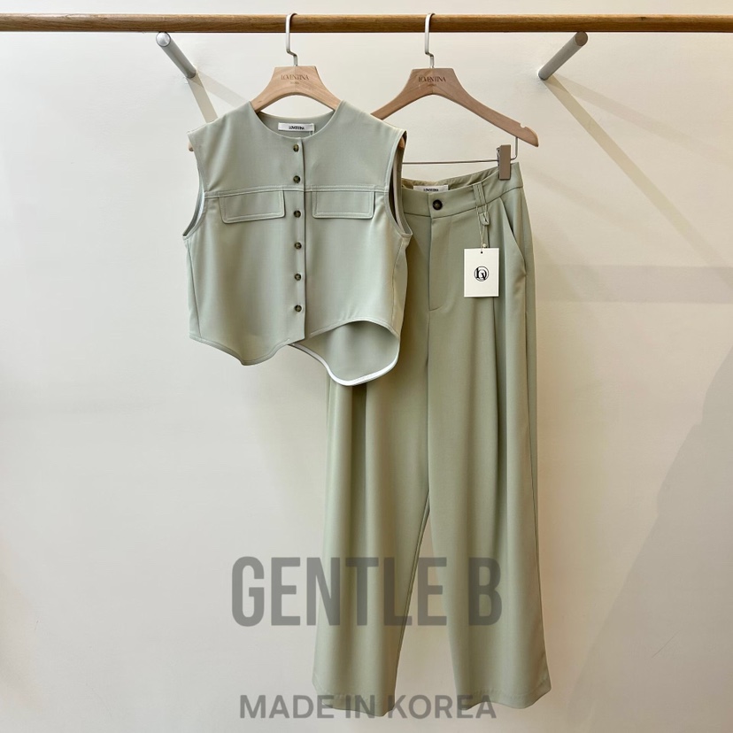 GENTLE B/LOVENTINA韓國東大門代購女裝新品26夏季馬甲LGENTLE B/LOVENTINA馬甲
