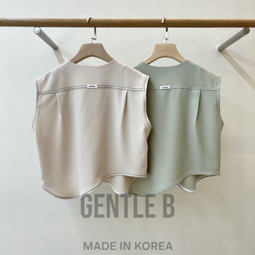 GENTLE B/LOVENTINA韓國東大門代購女裝新品26夏季馬甲LGENTLE B/LOVENTINA馬甲