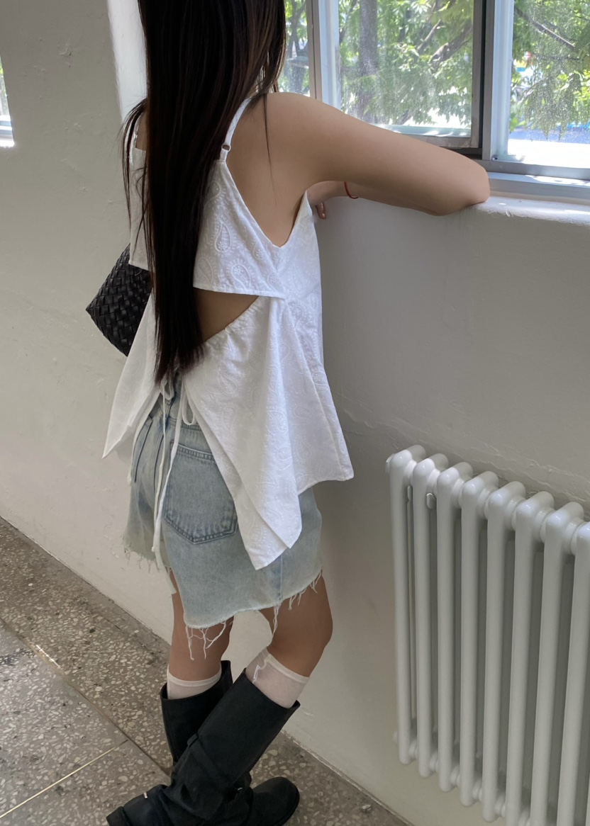 OUPPT韓國東大門直郵女裝新品26夏季人氣職業26春夏吊帶背心OUPPT吊帶/背心