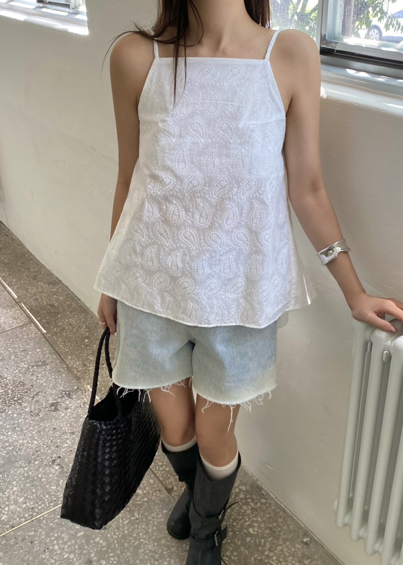 OUPPT韓國東大門直郵女裝新品26夏季人氣職業26春夏吊帶背心OUPPT吊帶/背心圖色1