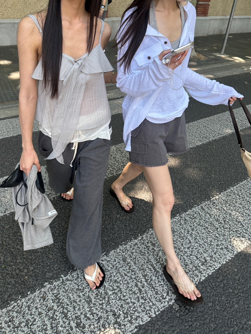 BOWIE東大門實拍韓國女士新款26夏季熱賣人氣推薦時尚短褲BOWIE短褲