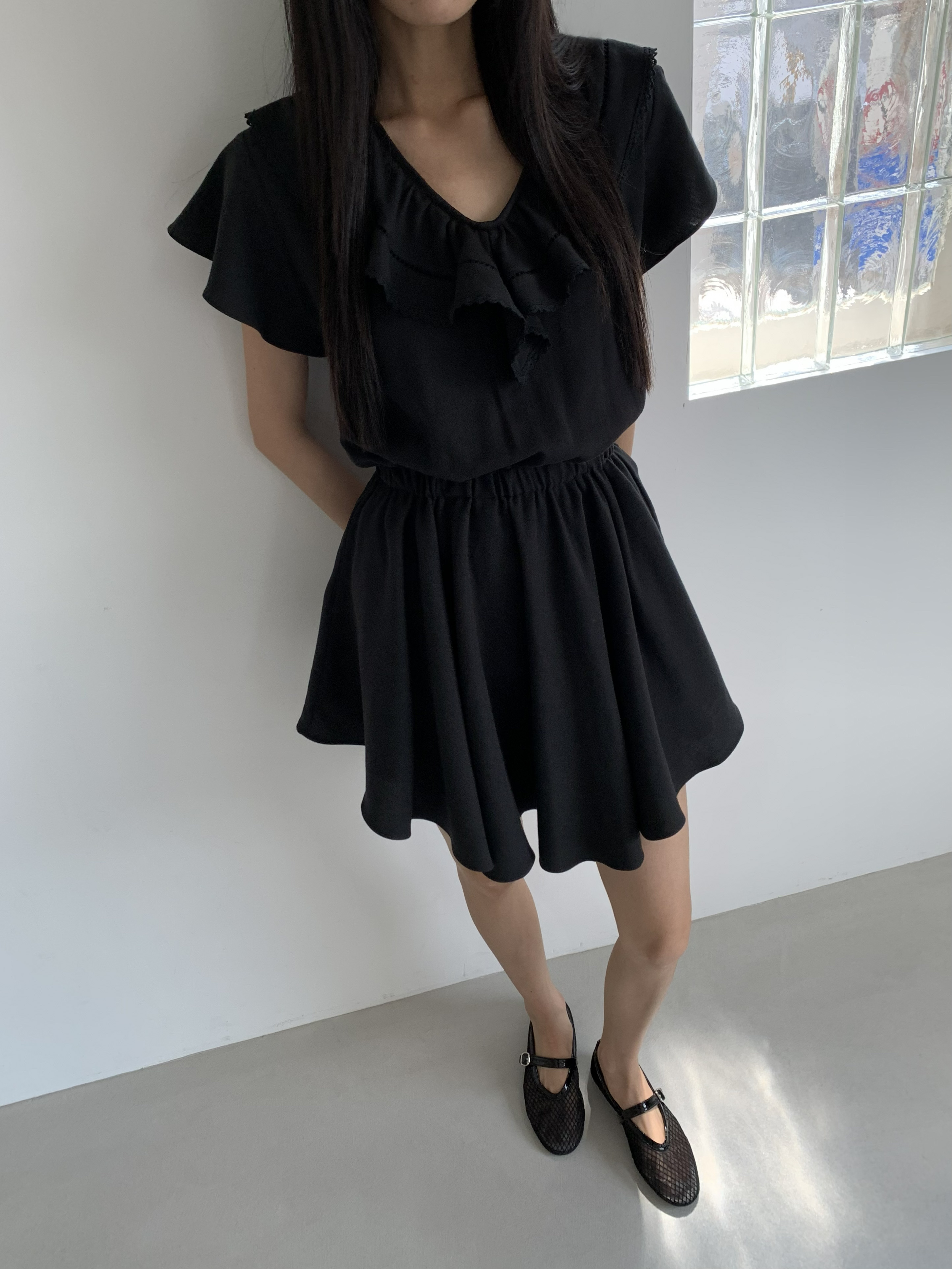 STAGE韓國東大門代購女士新款熱賣休閑26春夏26夏季連衣裙SSTAGE連衣裙