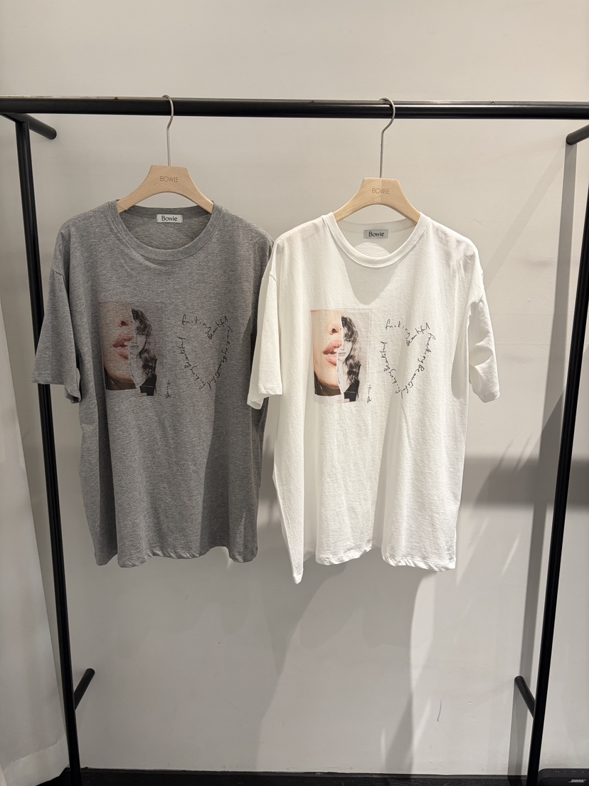 BOWIE韓國東大門直郵女裝新品26春夏休閑推薦時尚人氣T恤BOWIET恤
