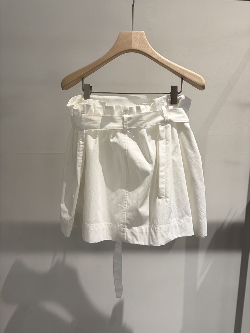 BOWIE韓國代購女士新品26夏季時尚人氣職業熱賣短裙含腰帶BOWIE短裙