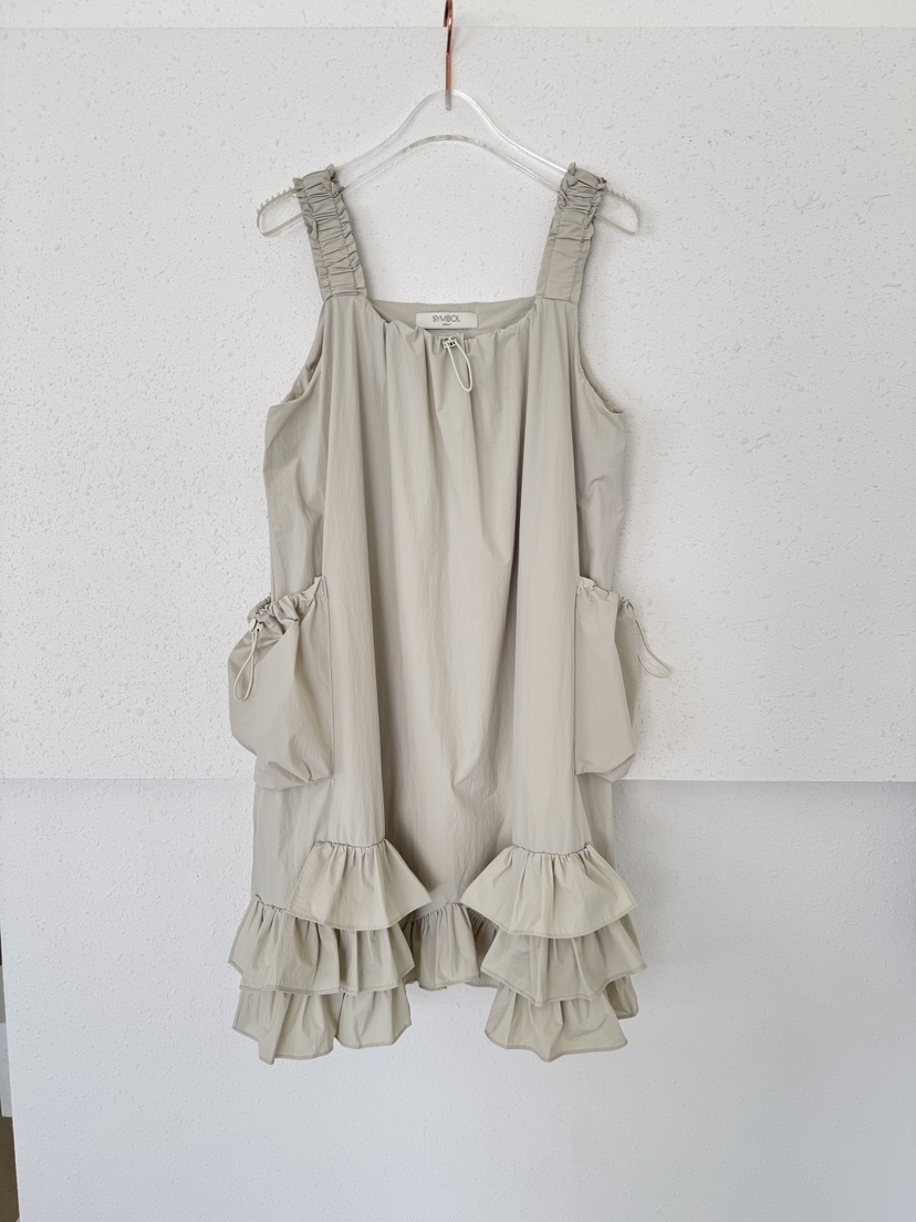 SYMBOL韓國直郵實拍女裝新品26夏季推薦人氣熱賣休閑連衣裙SYMBOL連衣裙圖色1