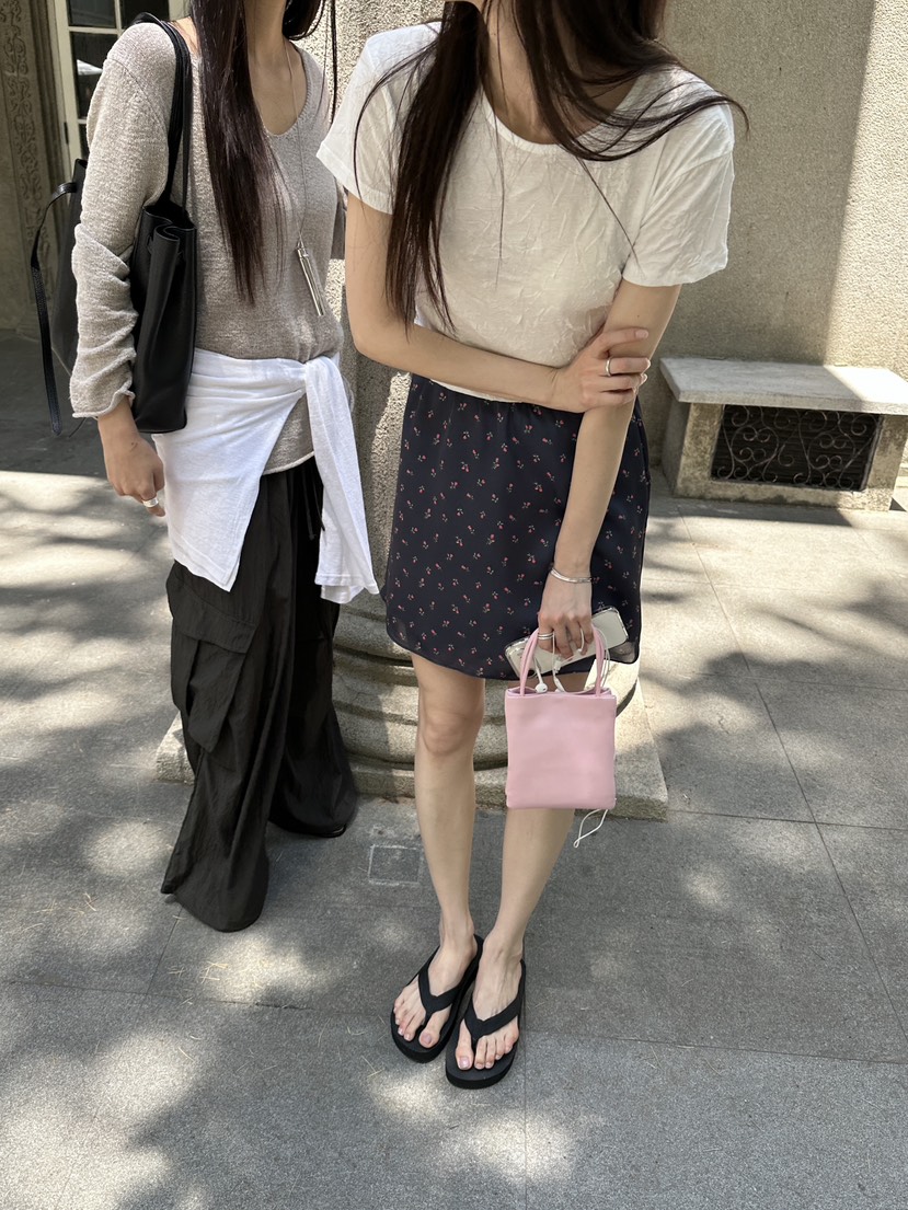 BOWIE韓國直郵女士新品職業26夏季時尚人氣針織衫網狀亞麻BOWIE針織衫