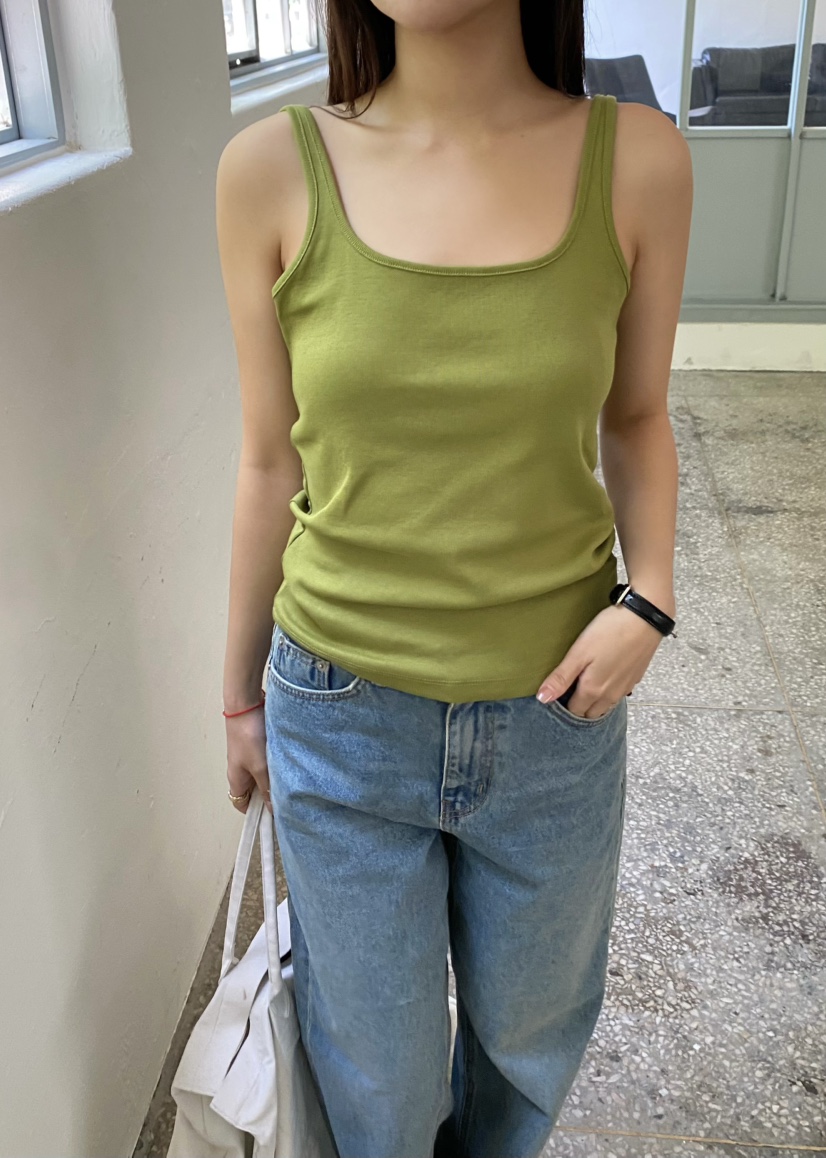 OUPPT韓國直郵女士新品人氣26夏季職業26春夏時尚吊帶背心OUPPT吊帶/背心