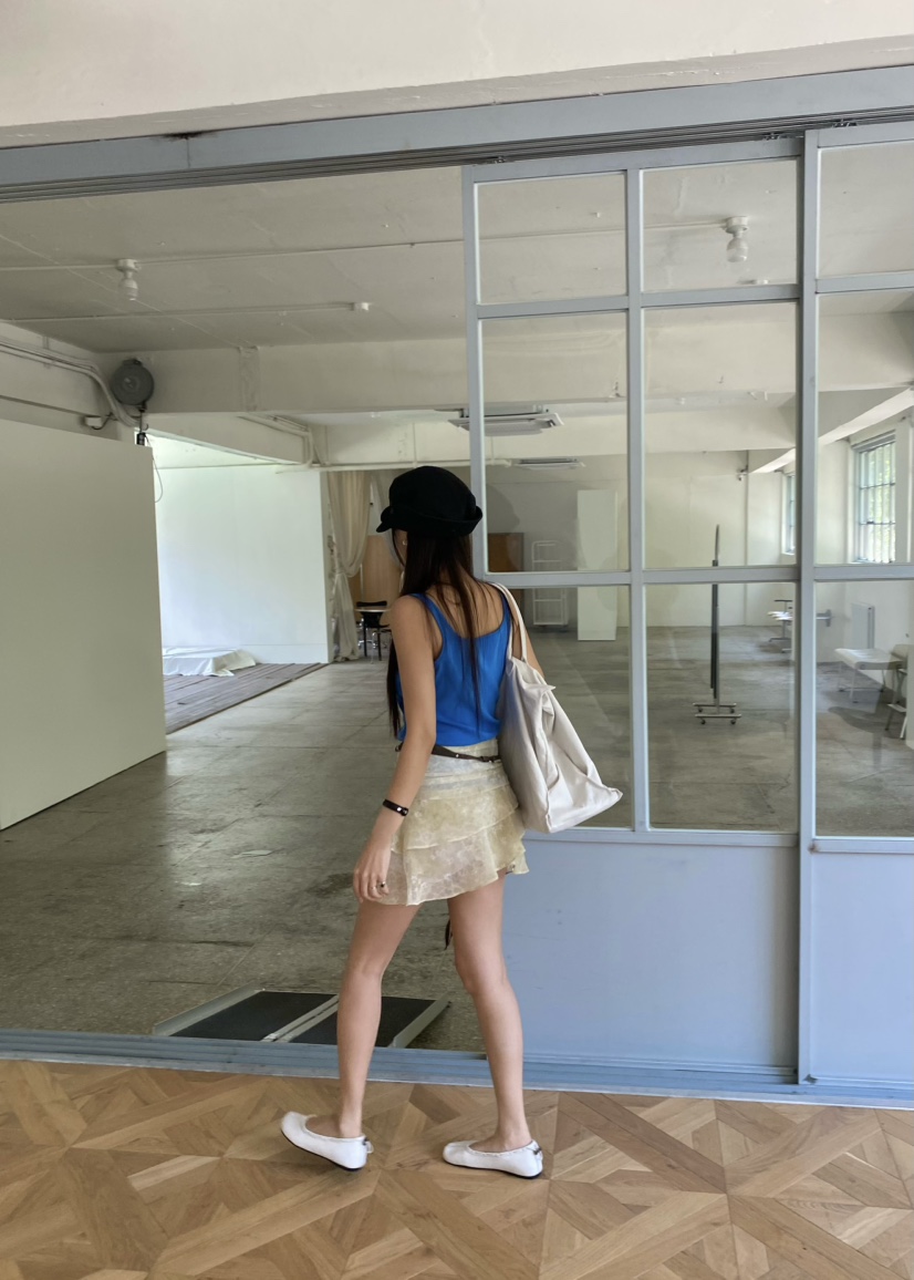 OUPPT韓國直郵女士新品人氣26夏季職業26春夏時尚吊帶背心OUPPT吊帶/背心