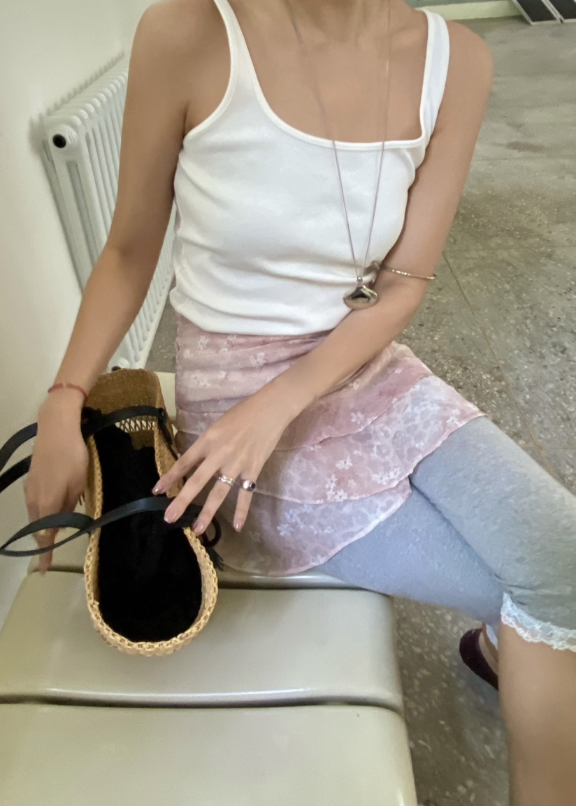 OUPPT韓國直郵女士新品人氣26夏季職業26春夏時尚吊帶背心OUPPT吊帶/背心