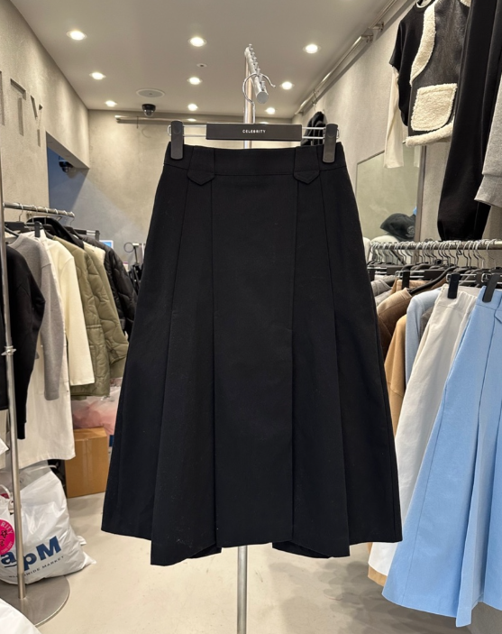 CELEBRITY-A韓國直郵女士新品休閑時尚職業26春夏長裙打折CELEBRITY-A長裙圖色1