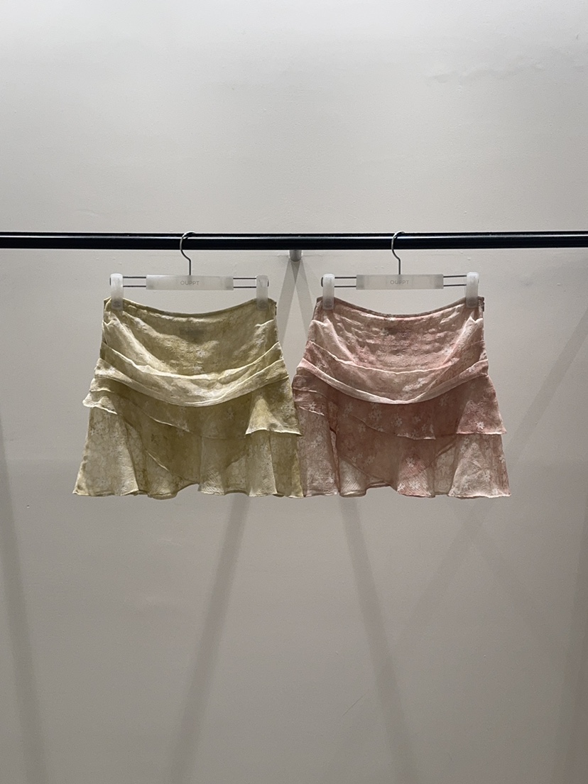 OUPPT韓國直郵女裝新品人氣休閑熱賣26春夏推薦短裙不含腰帶OUPPT短裙