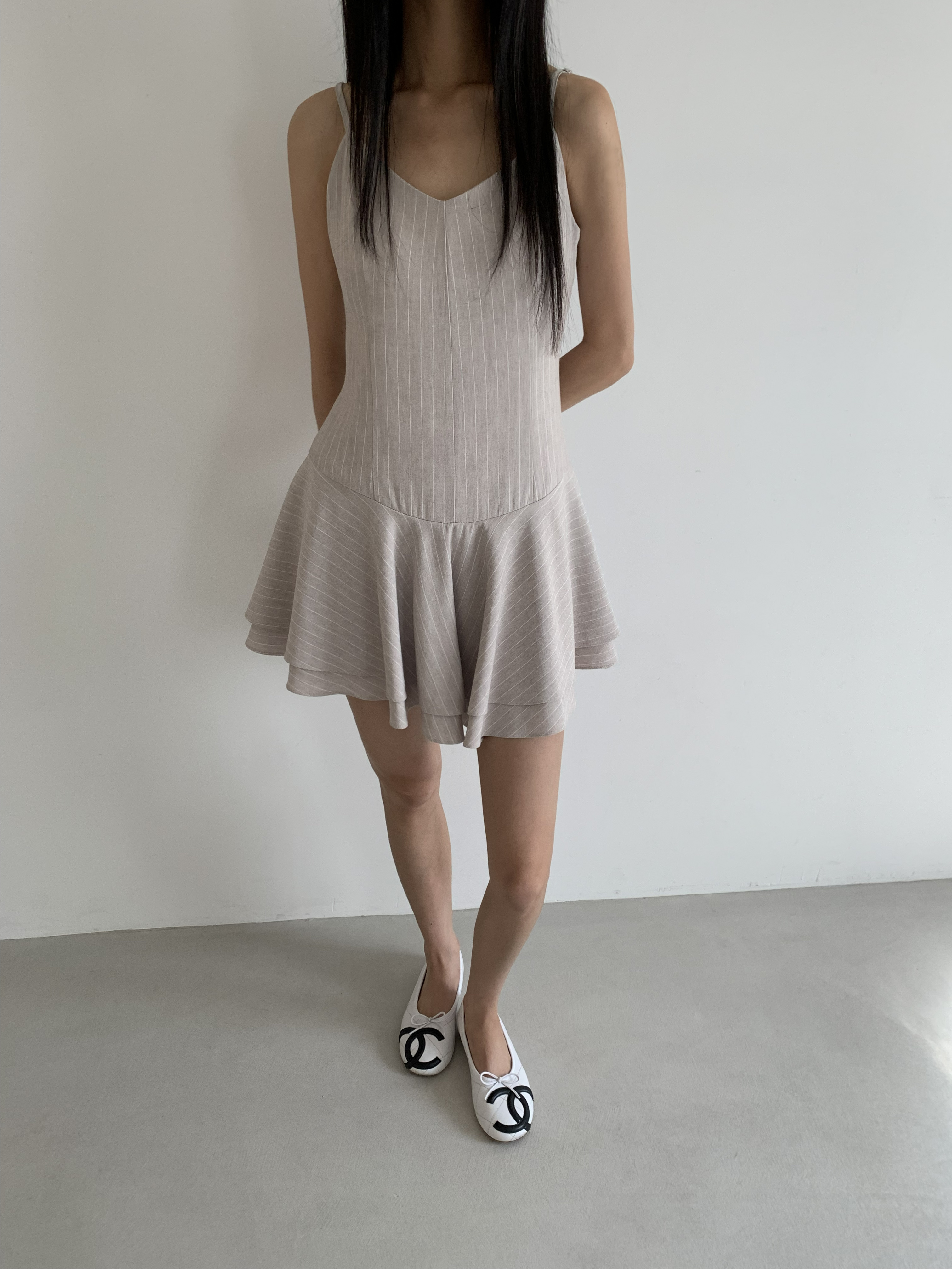 STAGE韓國代購女裝新款推薦休閑職業人氣時尚26春夏連衣裙SSTAGE連衣裙