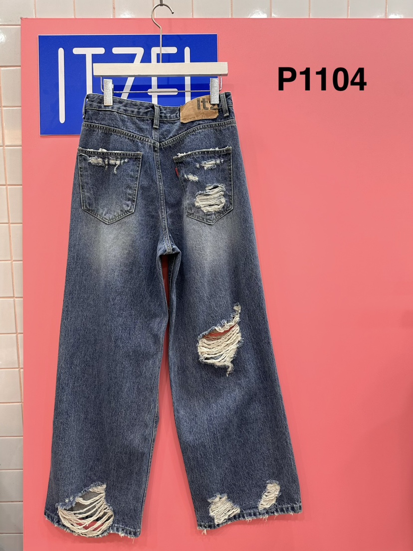 ITZEL東大門實拍韓國女士新品26夏季推薦職業26春夏牛仔褲ITZEL牛仔褲