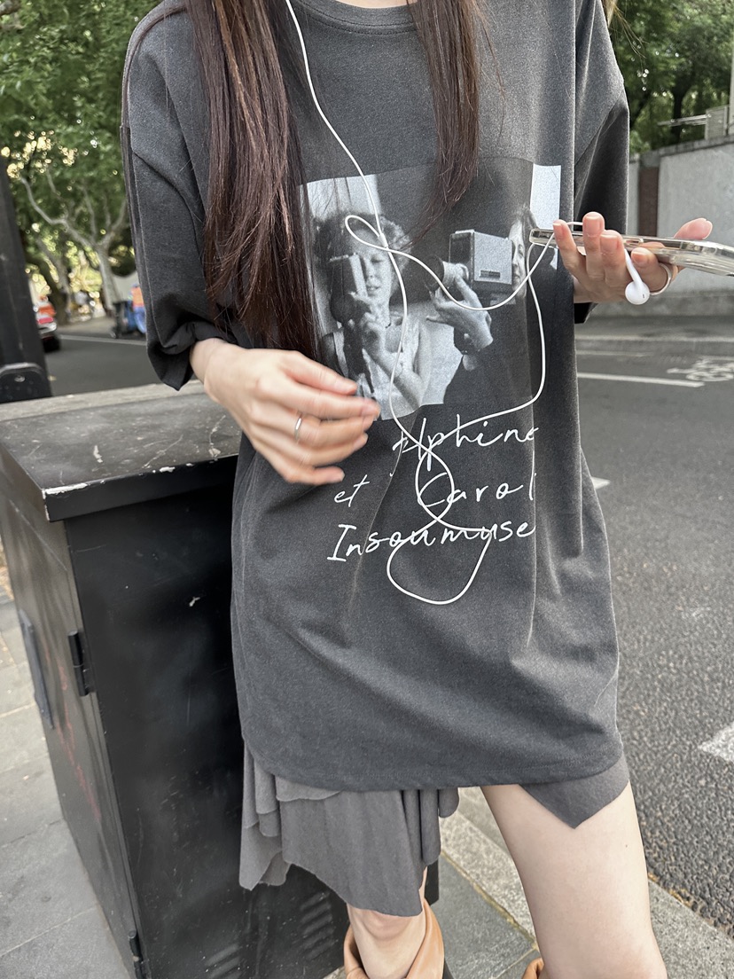 BOWIE韓國直郵女士新品人氣26春夏時尚半身裙中短裙不對稱BOWIE半身裙/中短裙