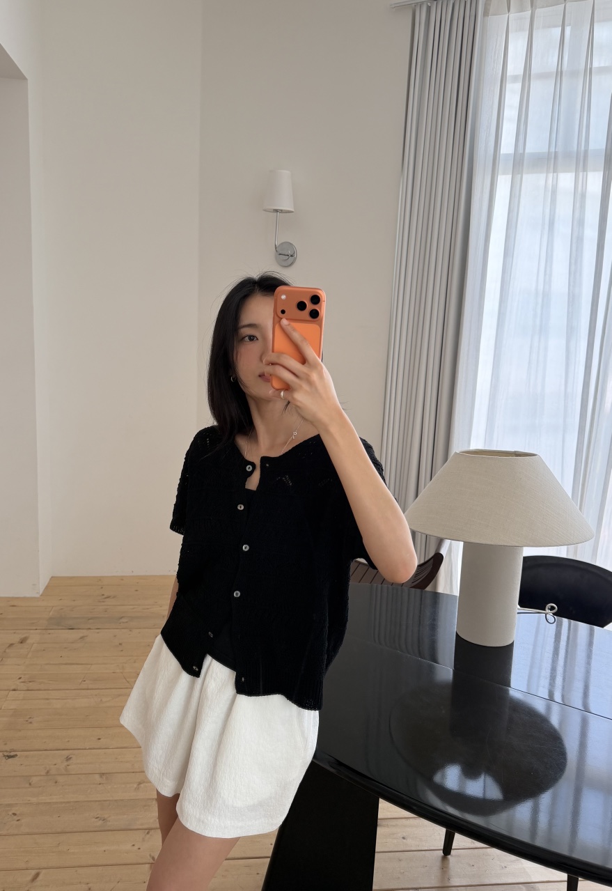 AMY GRACE-A韓國直郵女士新品休閑熱賣推薦26夏季針織衫AMY GRACE針織衫