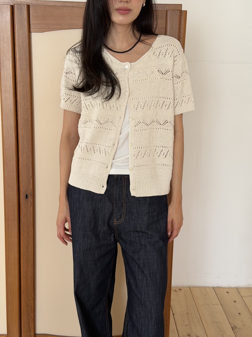 AMY GRACE-A韓國直郵女士新品休閑熱賣推薦26夏季針織衫AMY GRACE針織衫