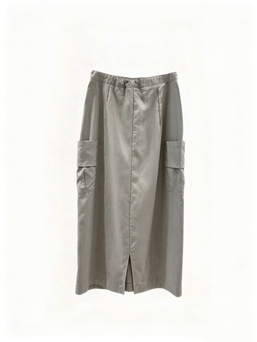 MENTOR韓國東大門代購女士新品26春夏熱賣休閑職業26夏季長裙SMENTOR長裙