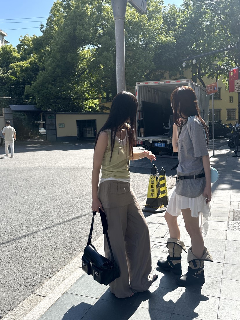 BOWIE韓國東大門代購女裝新品休閑熱賣26夏季職業吊帶背心BOWIE吊帶/背心