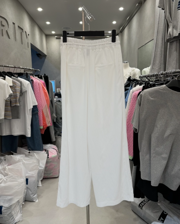 CELEBRITY-A韓國代購女裝新品26夏季職業休閑褲含腰繩打折CELEBRITY-A休閑褲