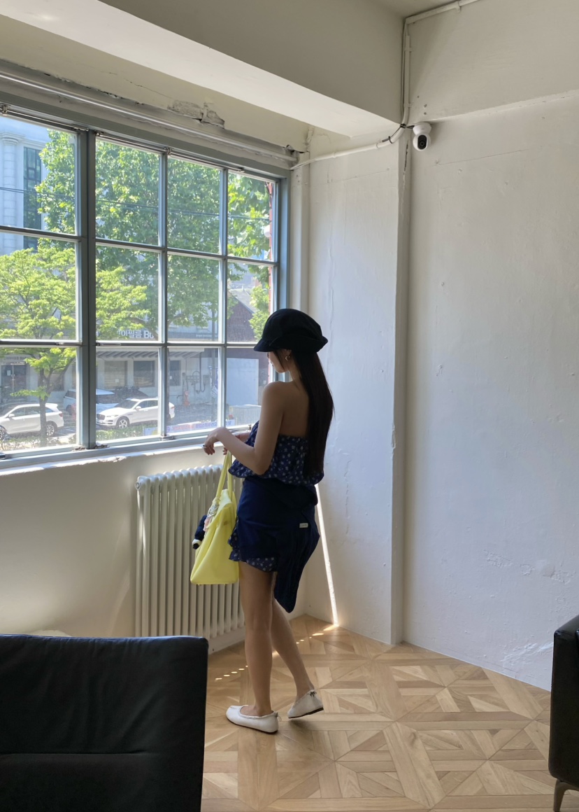 OUPPT韓國直郵女裝新款休閑26夏季時尚熱賣連衣裙不含屁簾OUPPT連衣裙