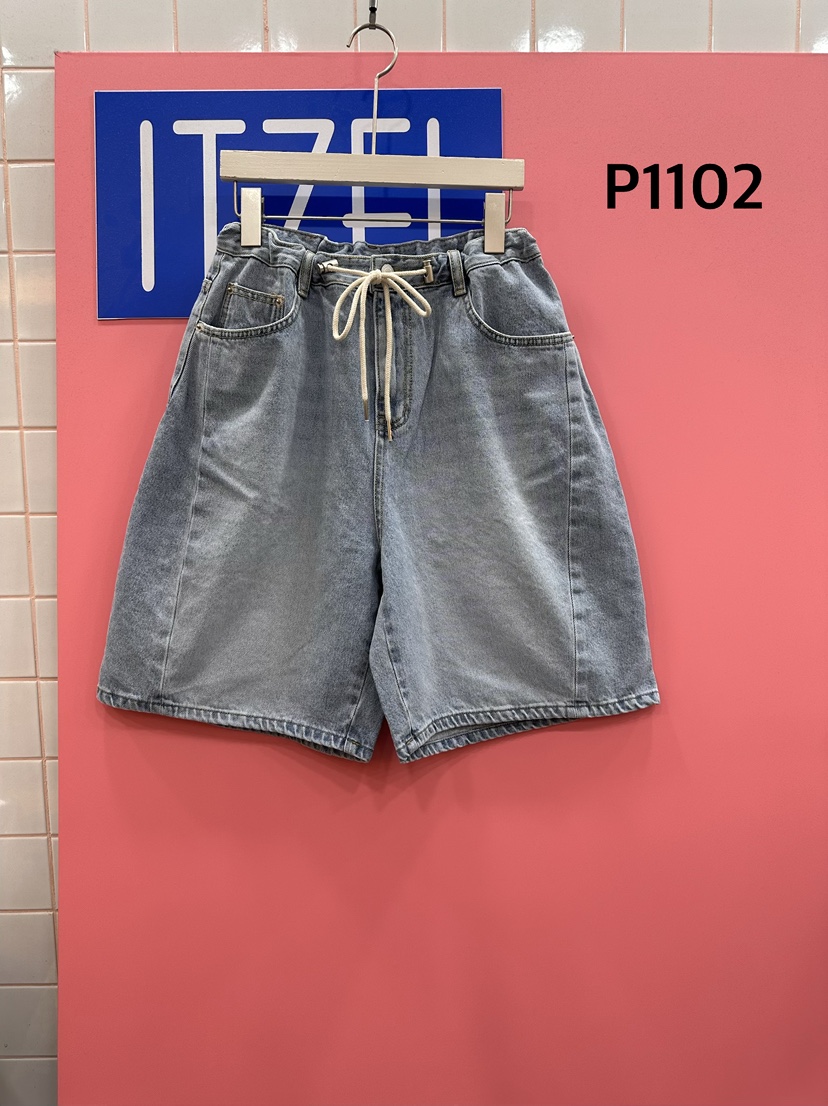 ITZEL韓國代購女裝新款人氣時尚26春夏休閑26夏季職業短褲ITZEL短褲圖色1