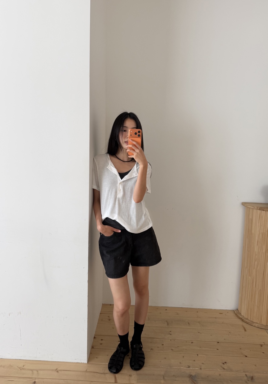 AMY GRACE-A韓國東大門代購女裝新品休閑26夏季T恤不含內搭AMY GRACET恤