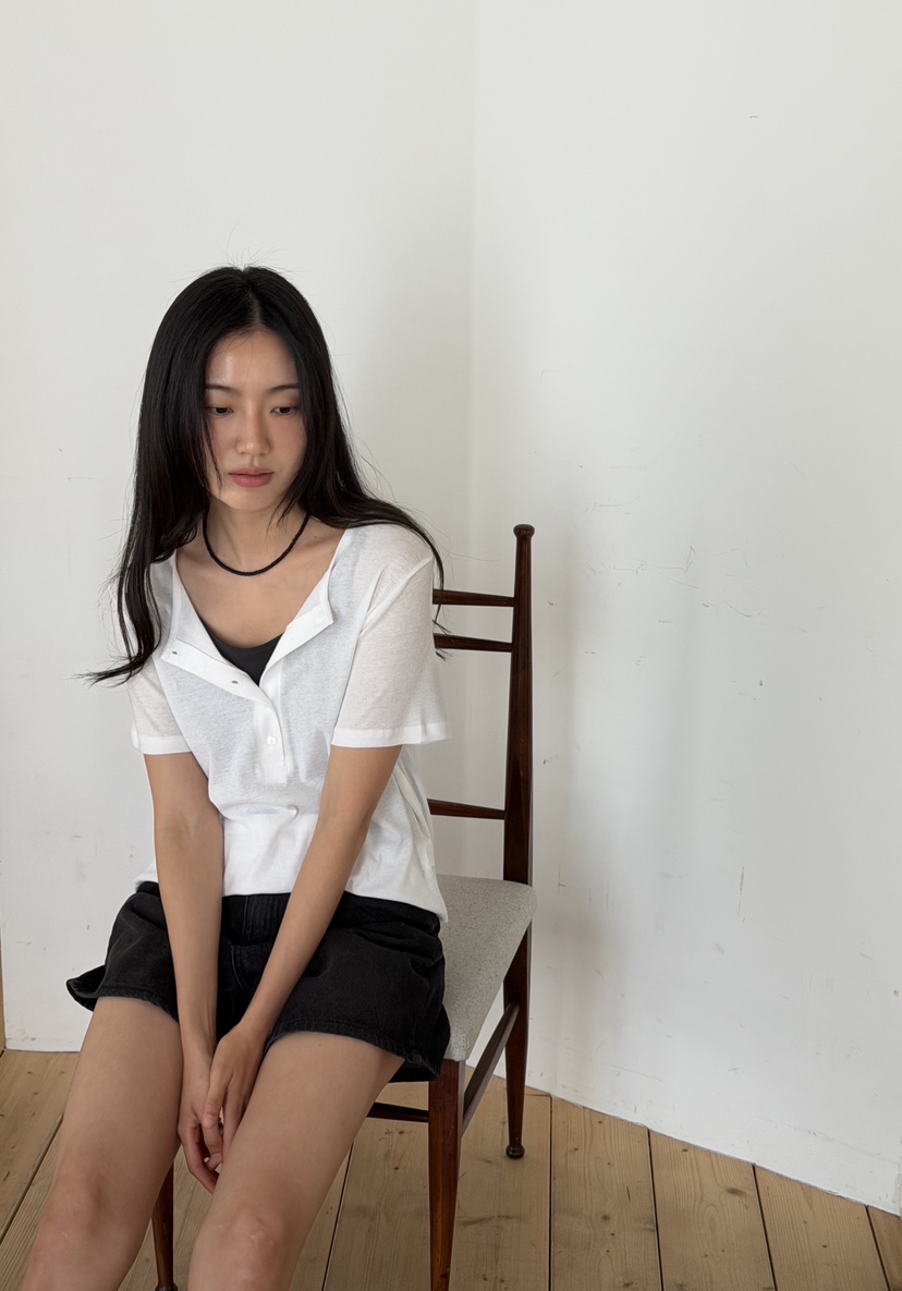 AMY GRACE-A韓國東大門代購女裝新品休閑26夏季T恤不含內搭AMY GRACET恤