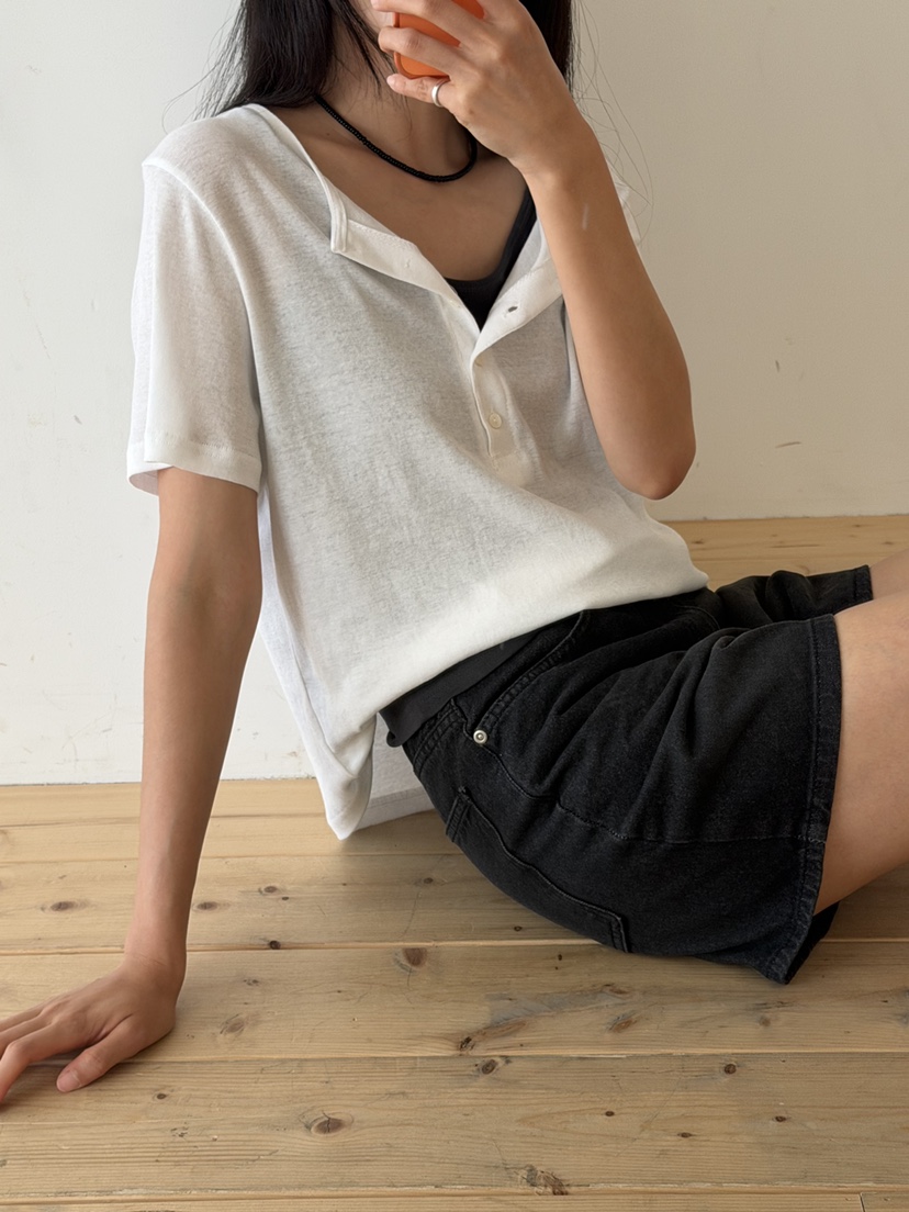 AMY GRACE-A韓國東大門代購女裝新品休閑26夏季T恤不含內搭AMY GRACET恤