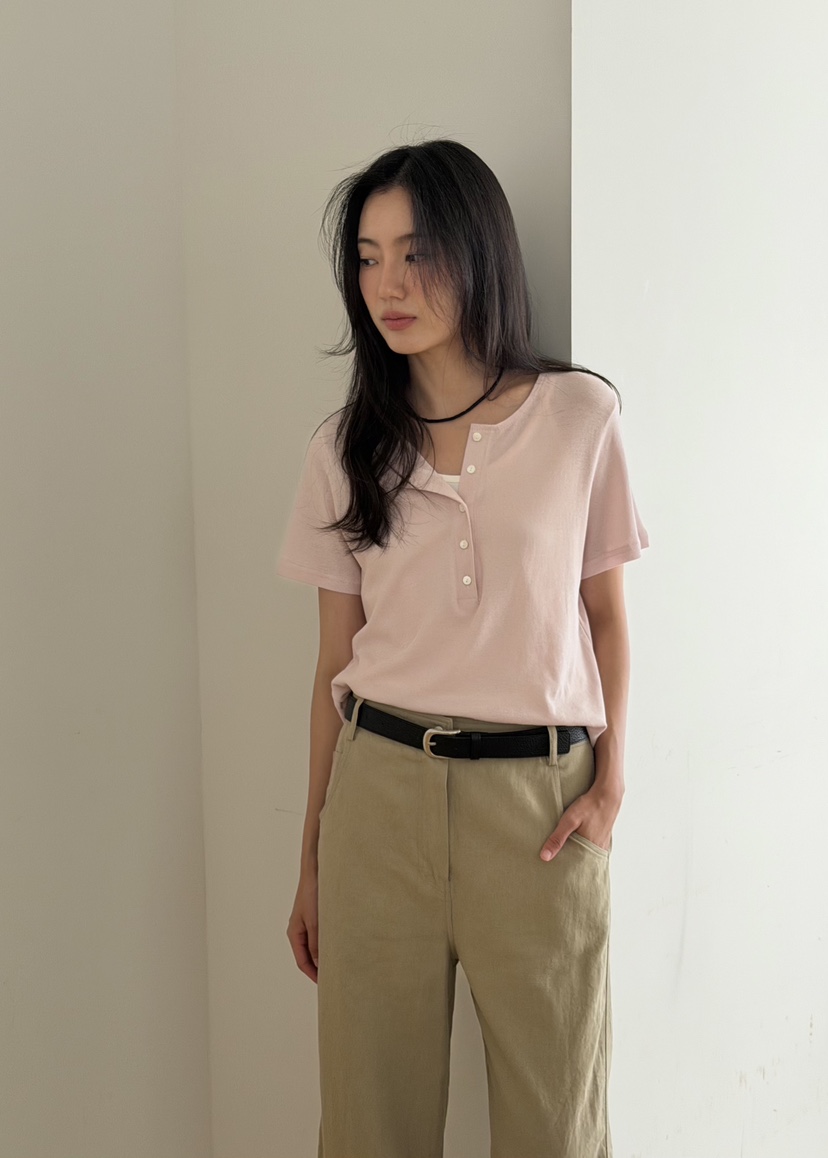 AMY GRACE-A韓國東大門代購女裝新品休閑26夏季T恤不含內搭AMY GRACET恤