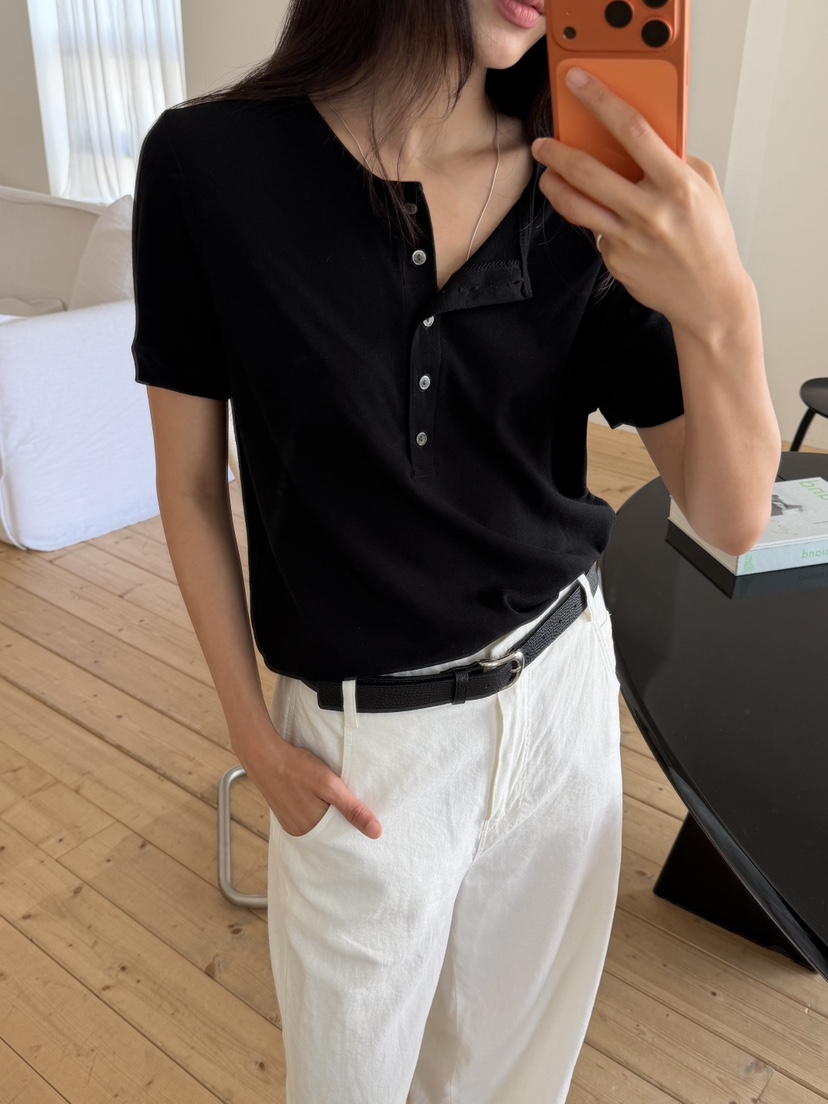 AMY GRACE-A韓國東大門代購女裝新品休閑26夏季T恤不含內搭AMY GRACET恤圖色2