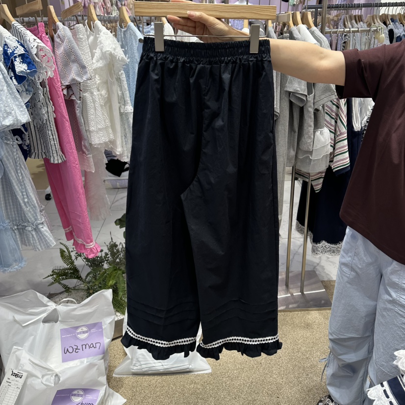 VIRUS東大門實拍韓國女士新款26夏季職業人氣休閑時尚休閑褲VIRUS休閑褲
