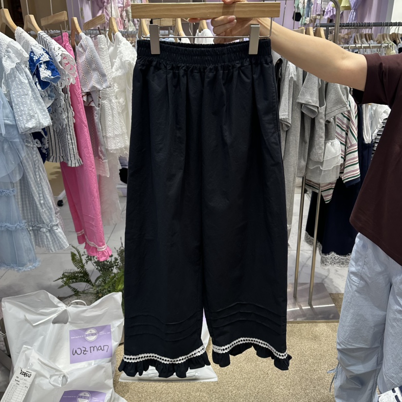 VIRUS東大門實拍韓國女士新款26夏季職業人氣休閑時尚休閑褲VIRUS休閑褲圖色2